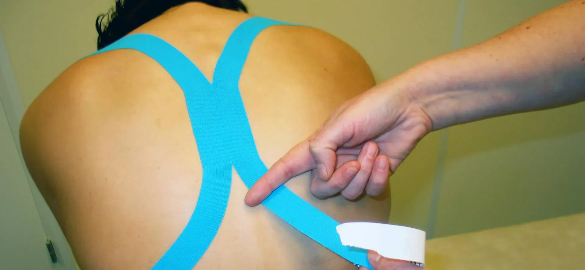 Medical Taping Concept